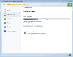 Screenshot for ESET Smart Security 5 Release Candidate