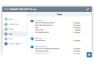 ESET Smart Security 6 Beta screenshot gallery