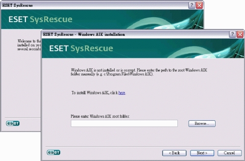 全新 ESET SysRescue 救援工具 