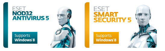 ESET NOD32網絡防護軟件 率先支援Microsoft Windows 8